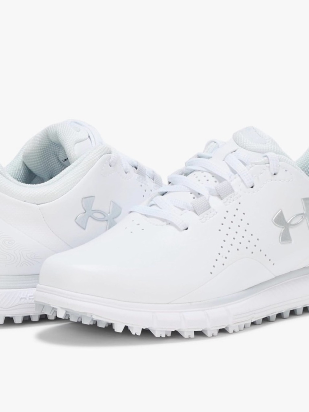 Under Armour White Athletic Shoes